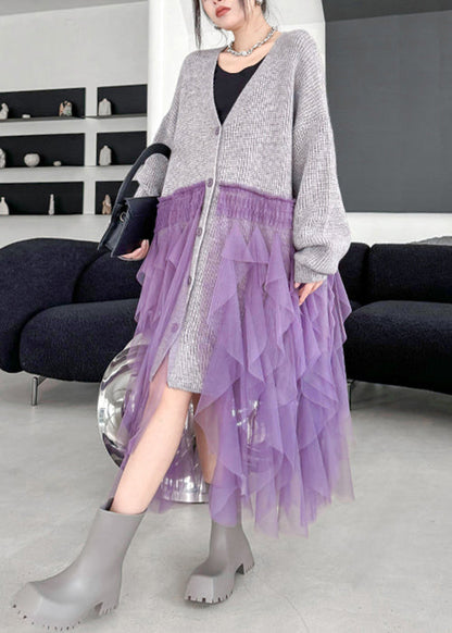 Well Tailored Cardigan with a Graceful Silhouette