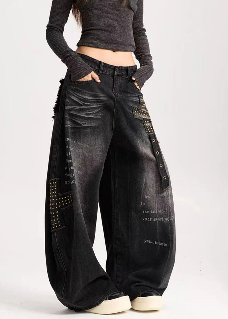 A Vintage Style Pants with Delicate Timeless Details