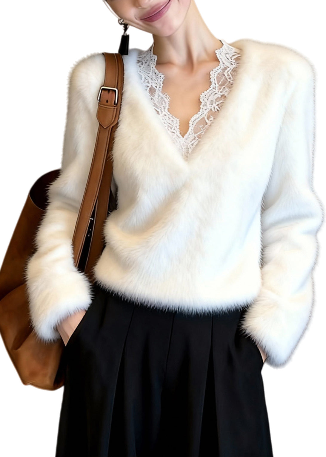 Well Tailored Sweater with a Graceful Silhouette