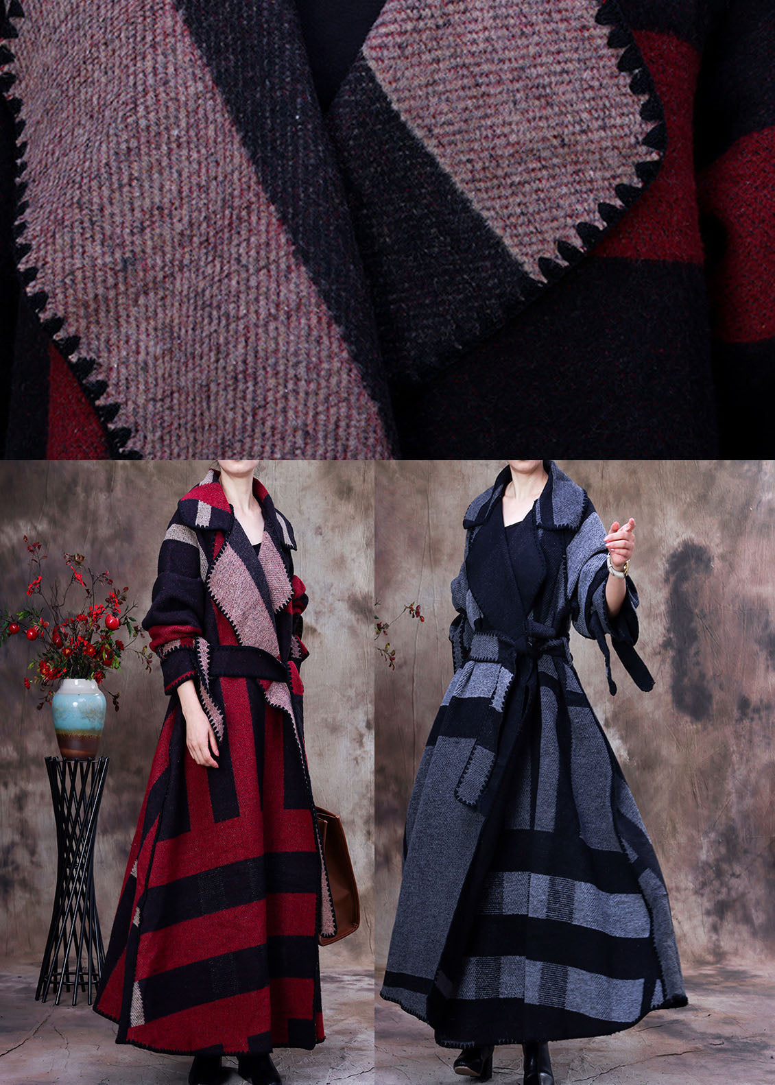 A Vintage Style Coat with Delicate Timeless Details