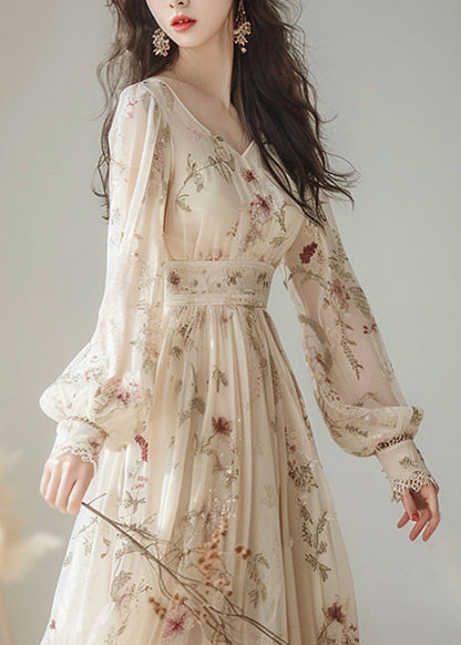 A Vintage Style Dress with Delicate Timeless Details