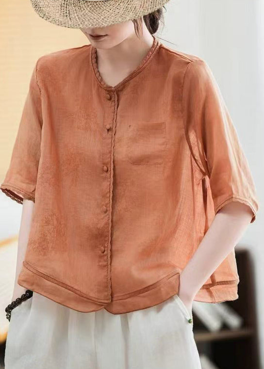 Beautifully Finished Blouse in a Timeless Design
