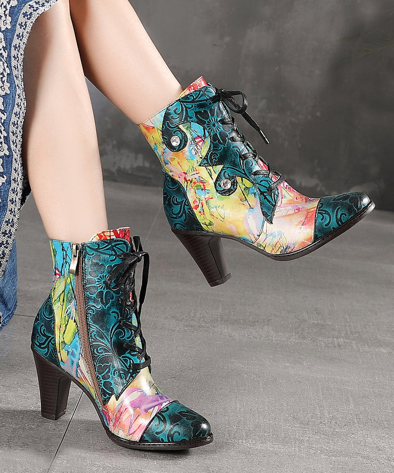 Vintage Inspired Orthopedic Boots