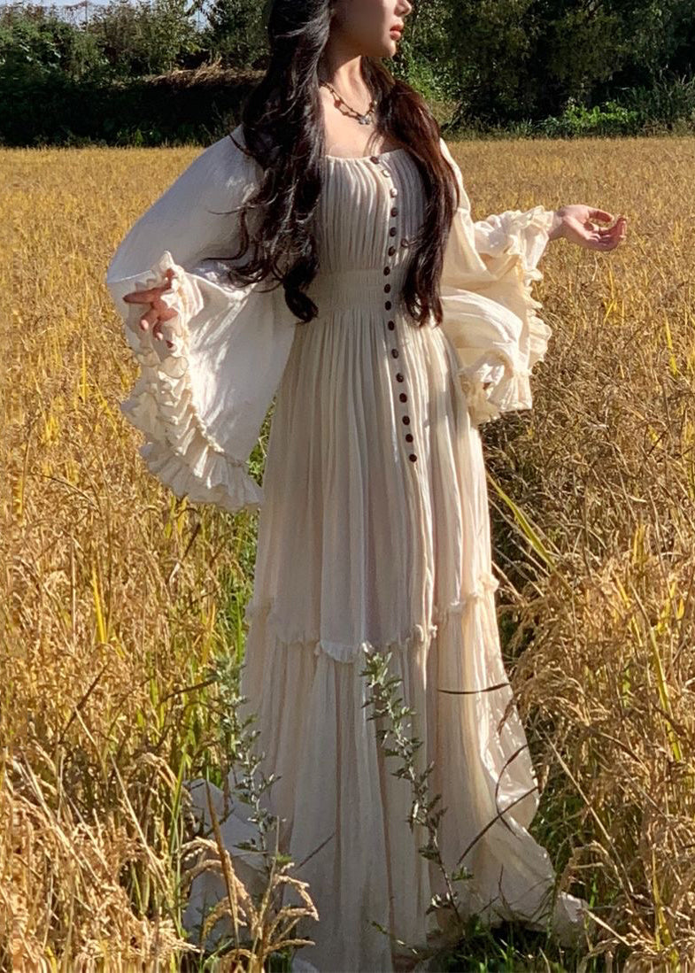 A Vintage Style Dress with Delicate Timeless Details