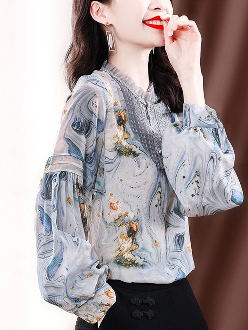 A Vintage Style Shirt with Delicate Timeless Details