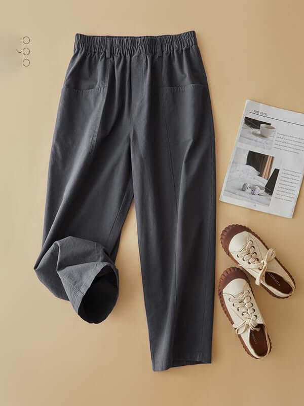 Well Tailored Pants with a Graceful Silhouette