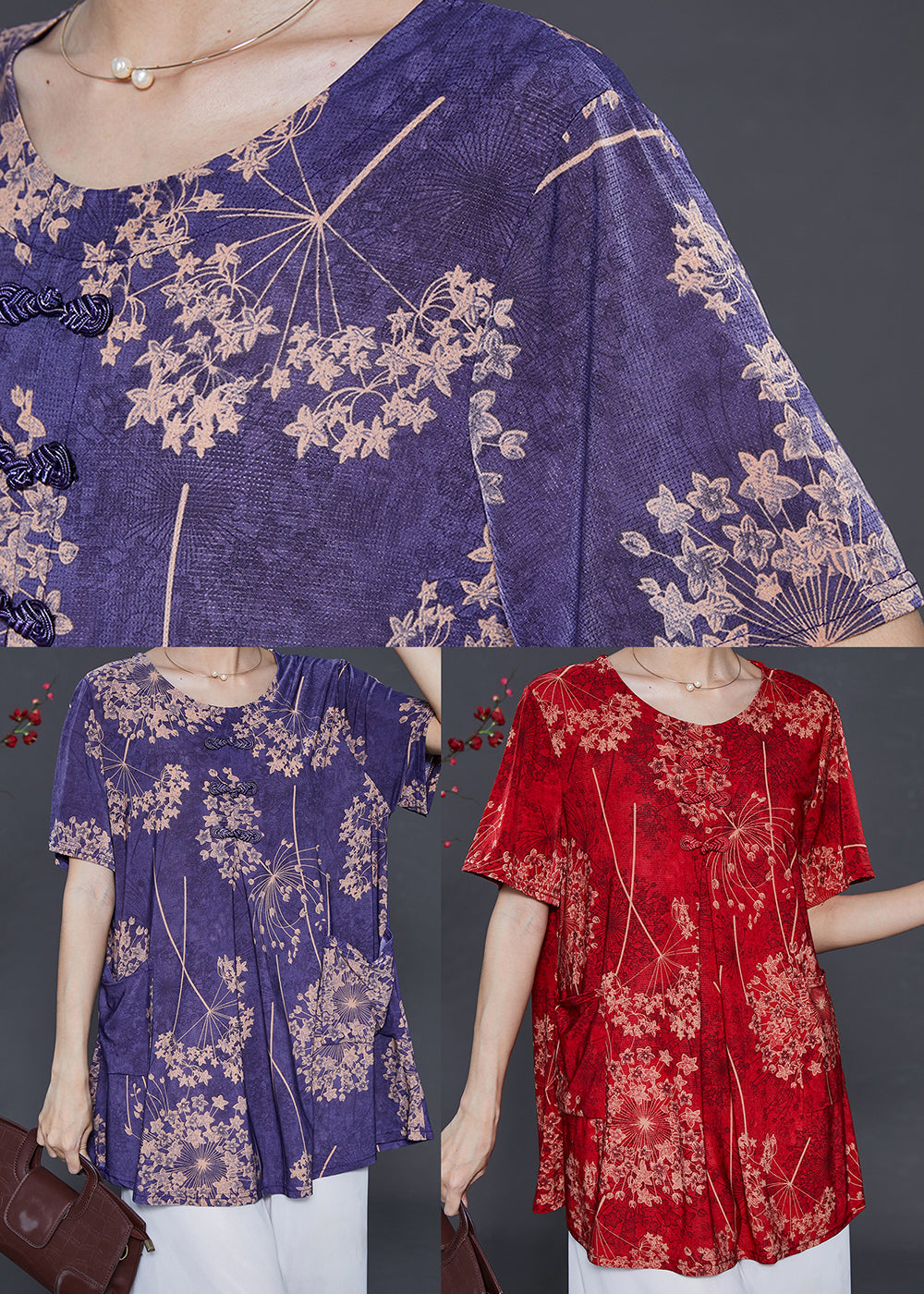 Well Tailored Blouse with a Graceful Silhouette