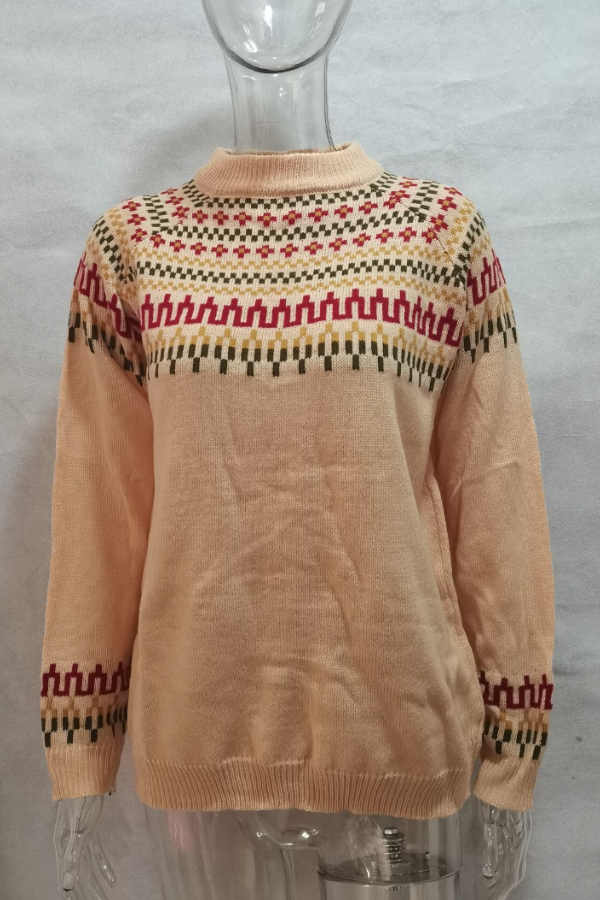Vintage Inspired Sweater with a Contemporary Edge