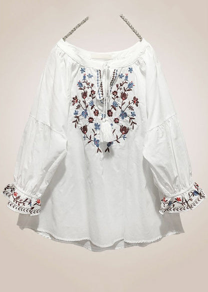 A Vintage Style Shirt with Delicate Timeless Details