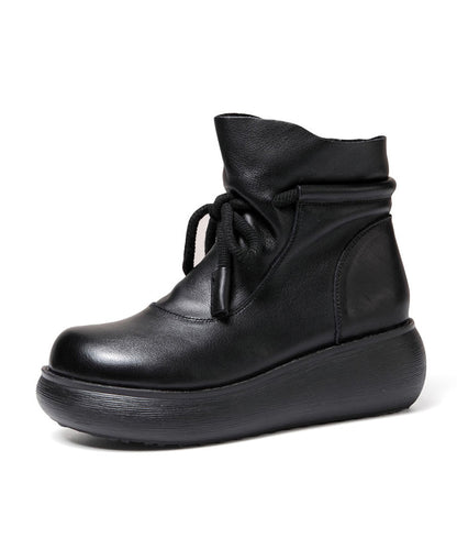 Classic Orthopedic Boots with Timeless Style