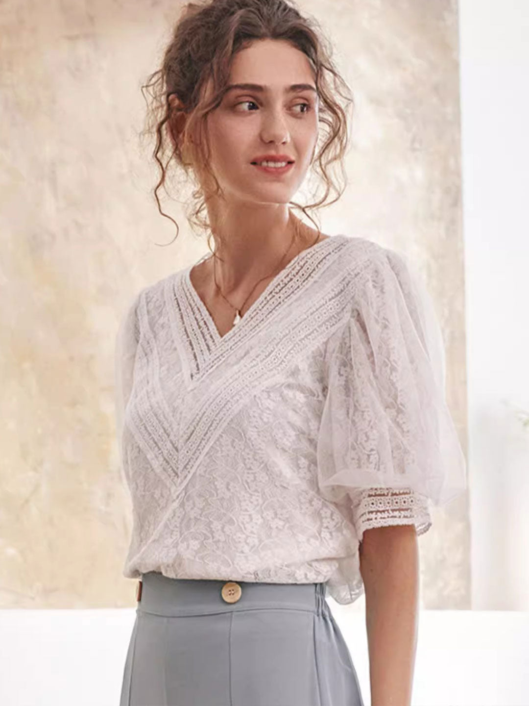Beautifully Balanced Blouse with Timeless Character
