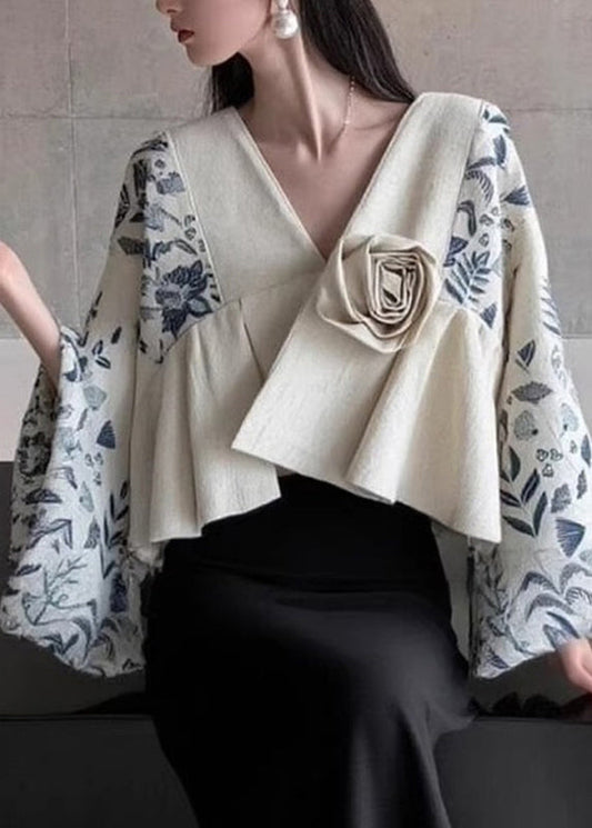 A Vintage Style Top with Delicate Timeless Details