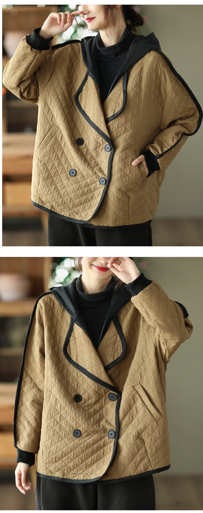 Well Tailored Coat with a Graceful Silhouette