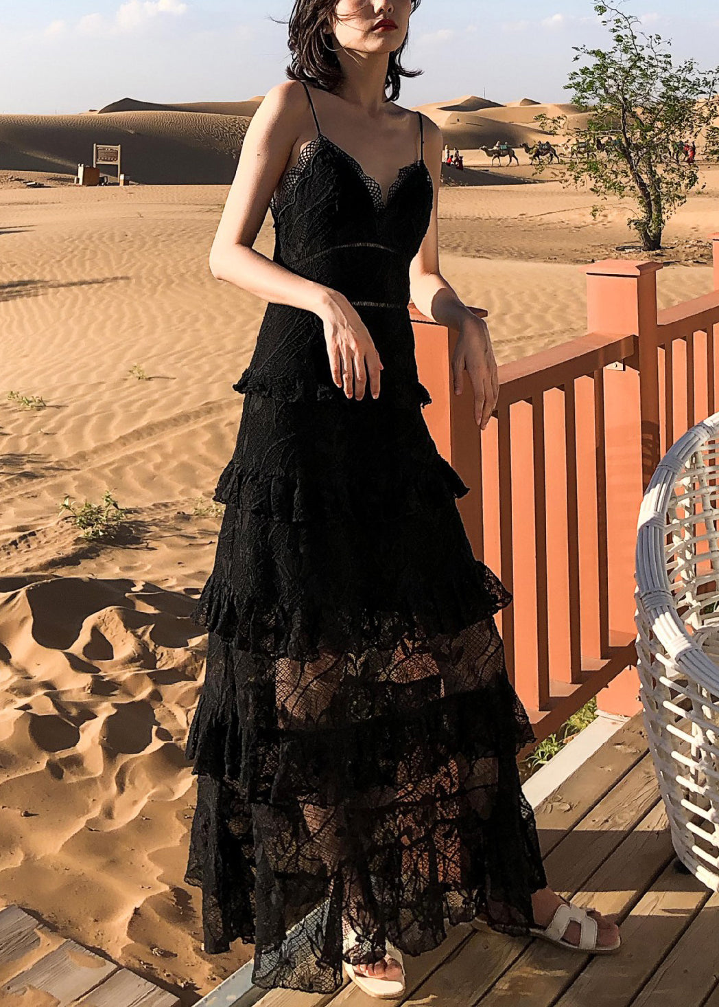 A Vintage Style Dress with Delicate Timeless Details