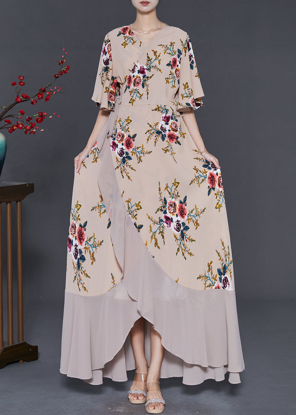 A Vintage Style Dress with Delicate Timeless Details