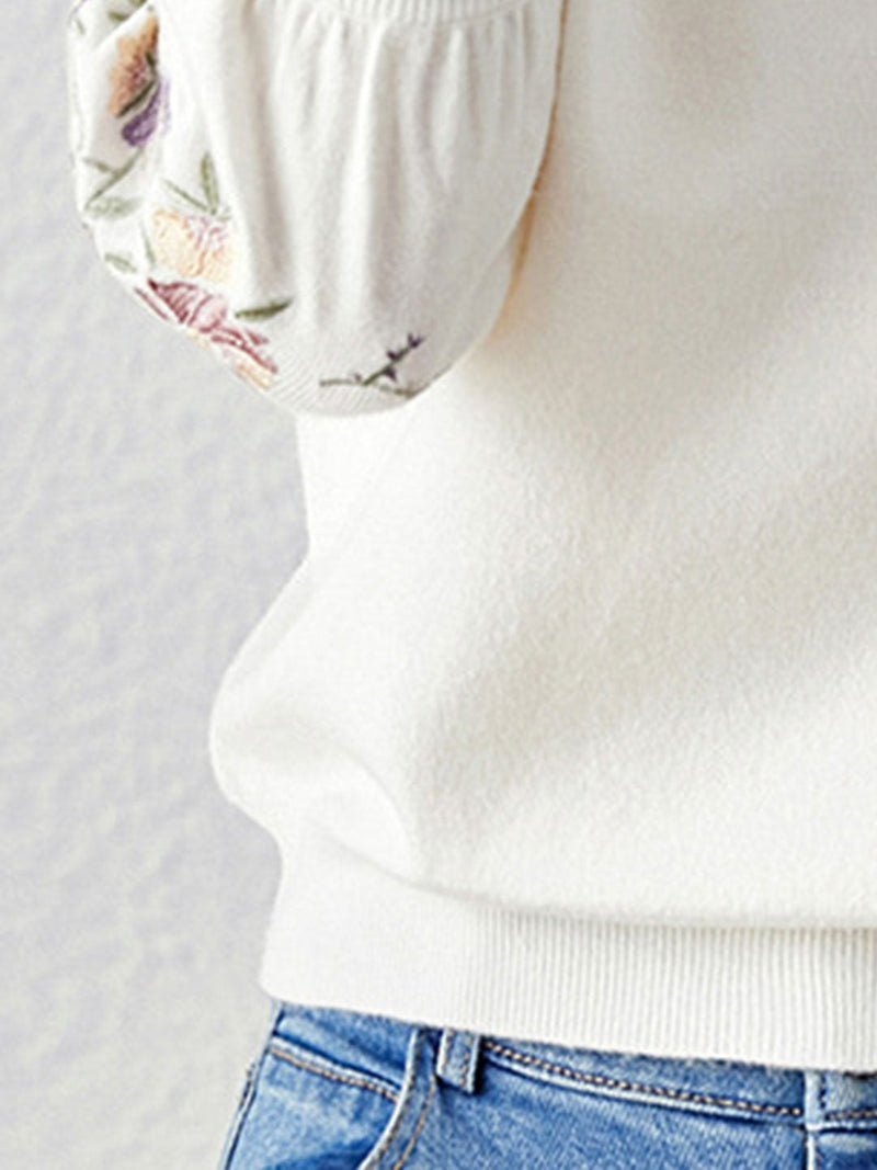 Vintage Inspired Pullover with a Contemporary Edge