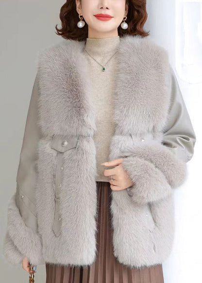 A Vintage Style Coat with Delicate Timeless Details