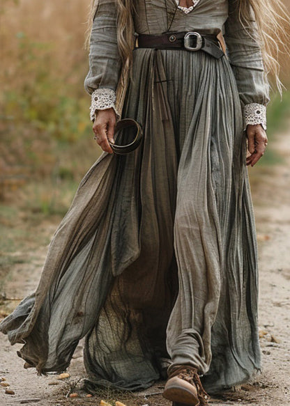A Vintage Style Dress with Delicate Timeless Details