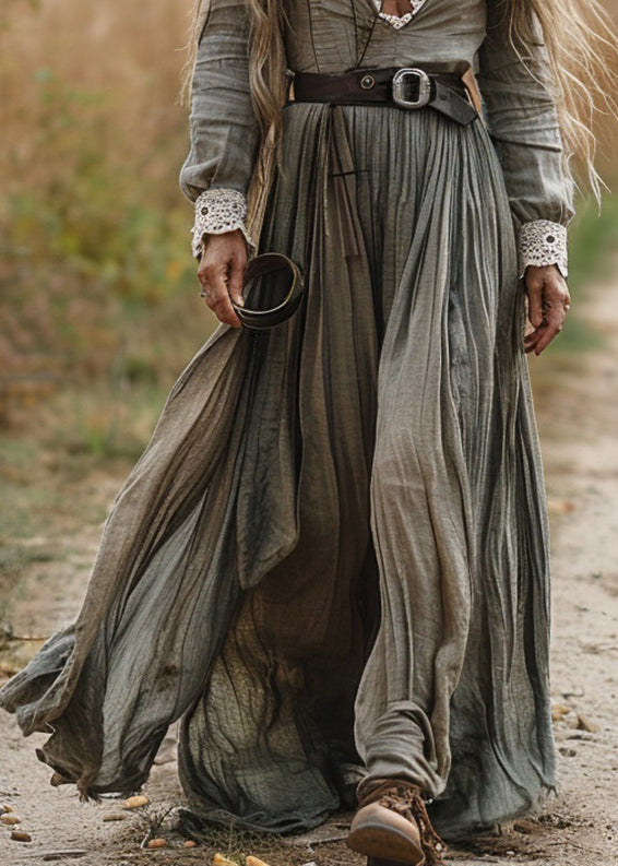 A Vintage Style Dress with Delicate Timeless Details