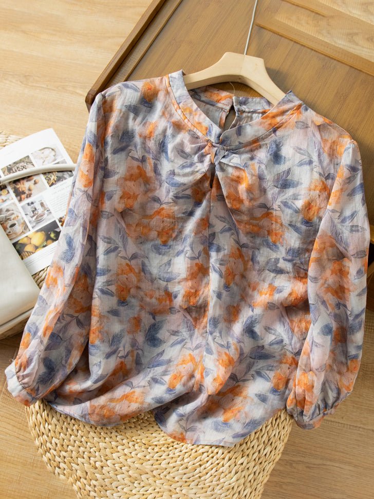 A Vintage Style Shirt with Delicate Timeless Details