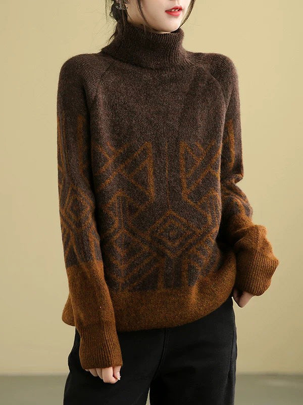 Vintage Inspired Sweater with a Contemporary Edge