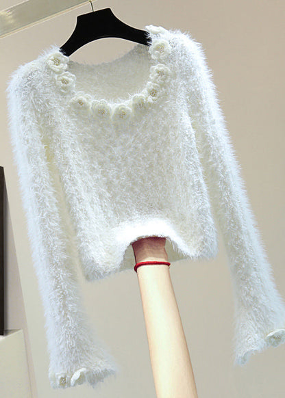 Vintage Inspired Sweater with a Contemporary Edge