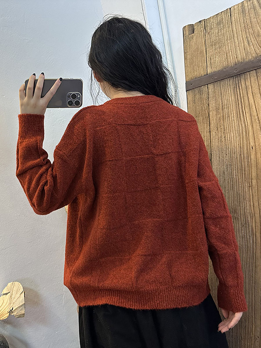 Beautifully Finished Sweater in a Timeless Design