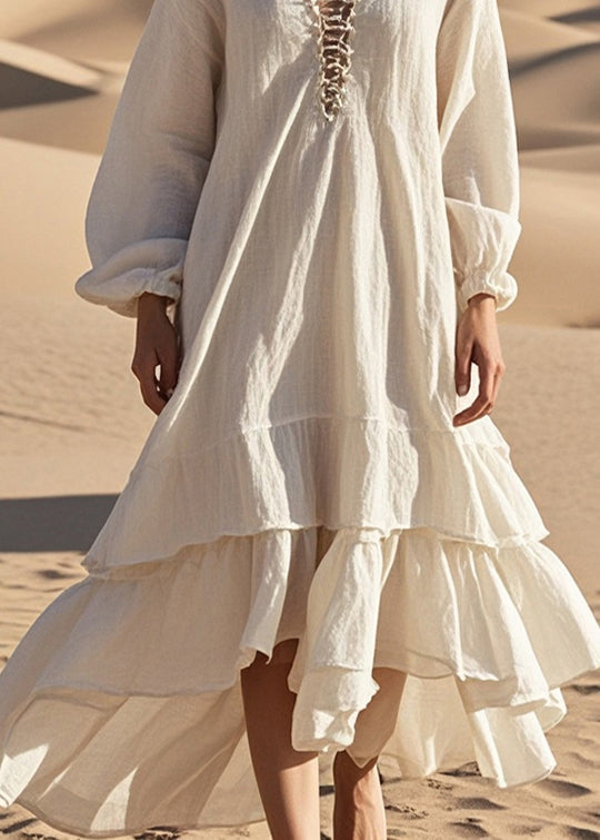 A Vintage Style Dress with Delicate Timeless Details