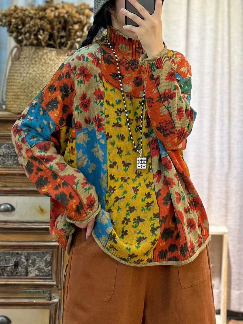 Classic Vintage Sweater with a Flattering Fit