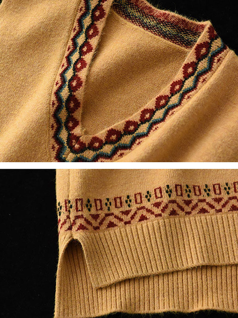 Vintage Inspired Sweater with a Contemporary Edge