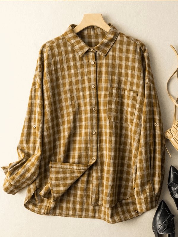 A Vintage Style Shirt with Delicate Timeless Details
