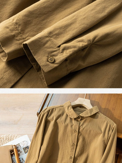 A Vintage Style Shirt with Delicate Timeless Details