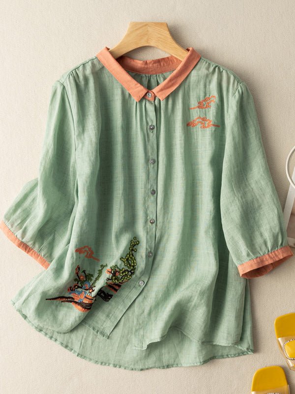 Beautifully Balanced Blouse with Timeless Character