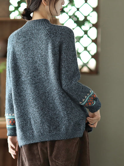 Beautifully Finished Sweater in a Timeless Design