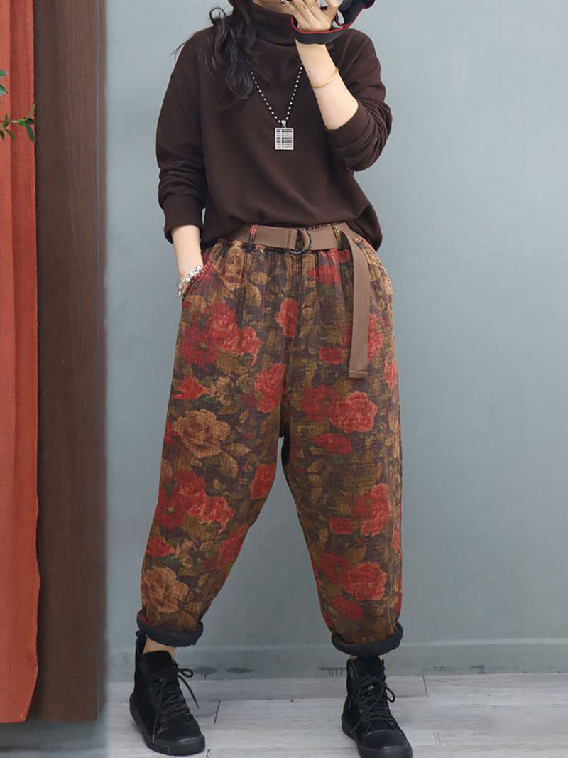 A Vintage Style Pants with Delicate Timeless Details