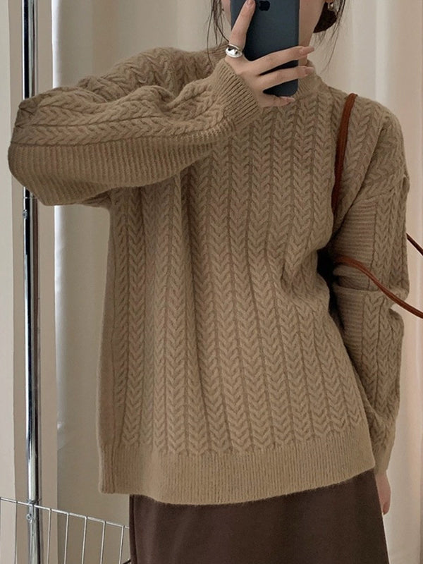 Beautifully Finished Sweater in a Timeless Design