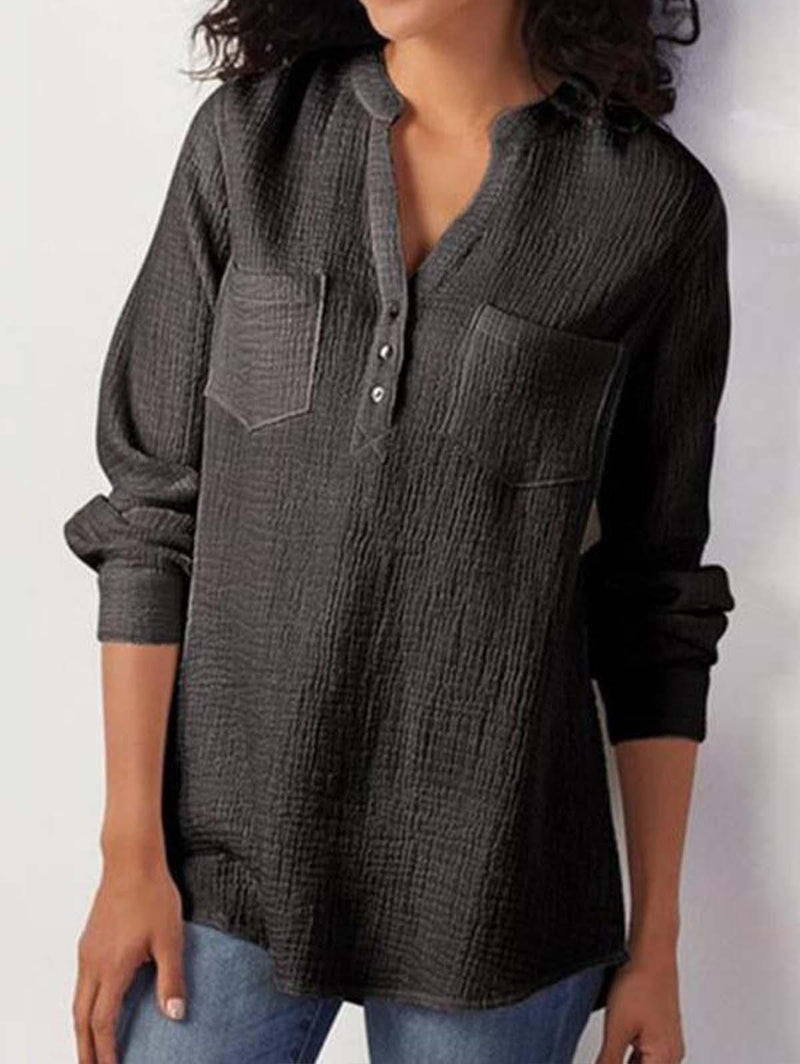 Classic Vintage Blouse with a Flattering Fit