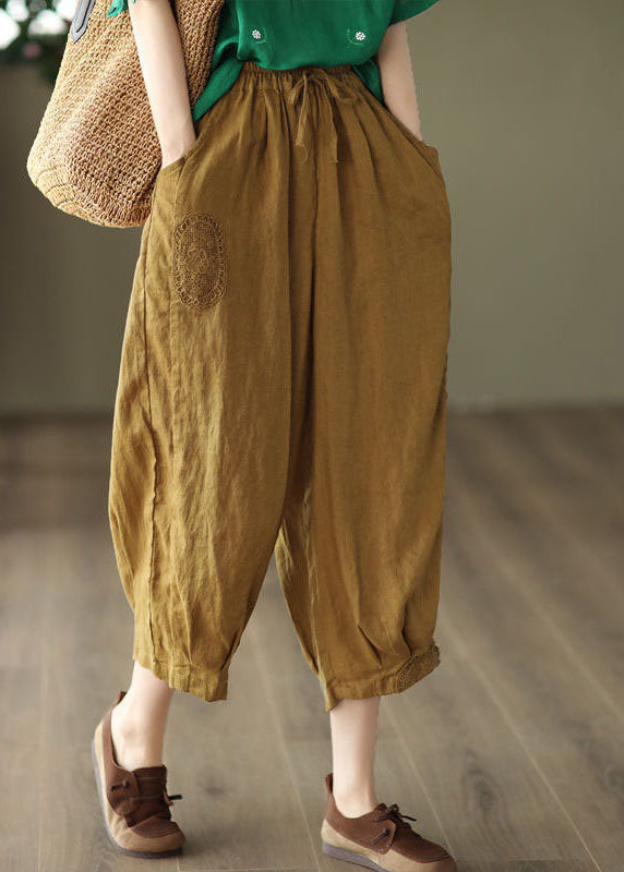 A Vintage Style Pants with Delicate Timeless Details