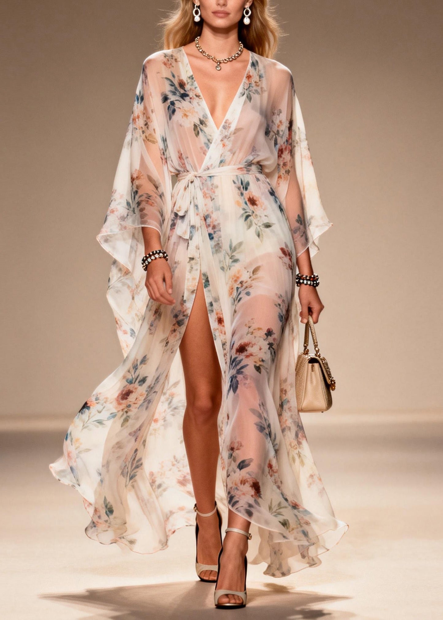 A Vintage Style Dress with Delicate Timeless Details