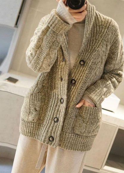 Classic Vintage Cardigan with a Flattering Fit