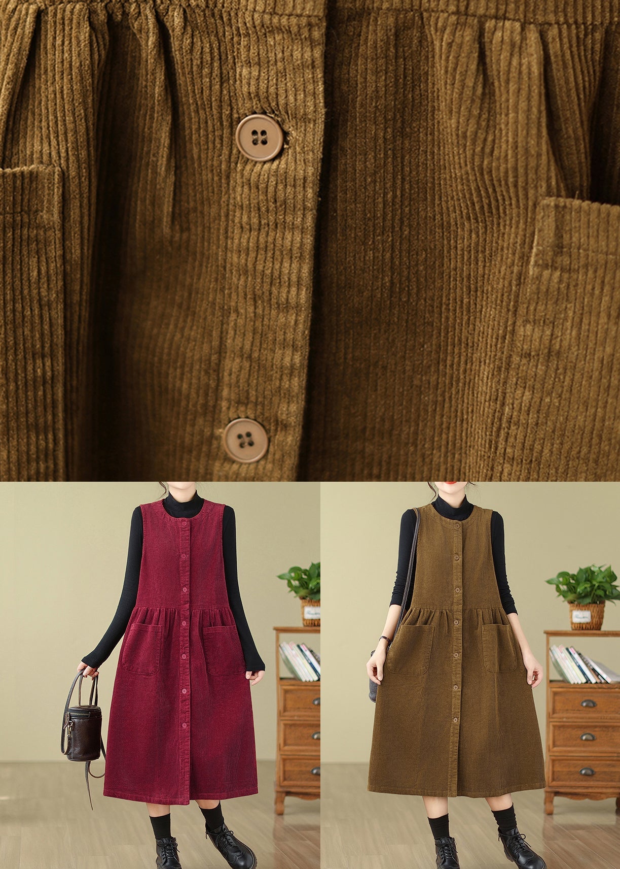 A Vintage Style Dress with Delicate Timeless Details