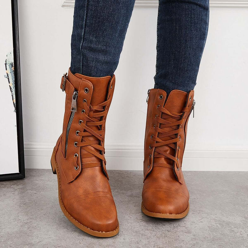 Classic Orthopedic Boots with Timeless Style
