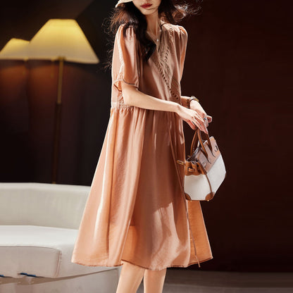 A Vintage Style Dress with Delicate Timeless Details