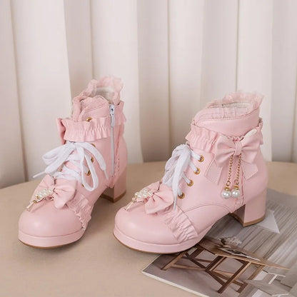Vintage Inspired Orthopedic Boots