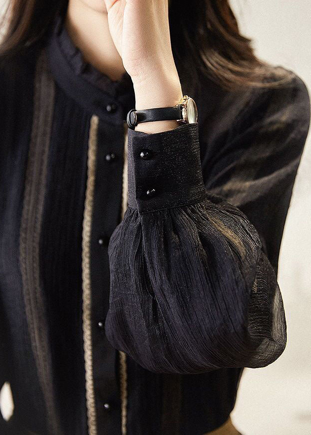 A Vintage Style Shirt with Delicate Timeless Details