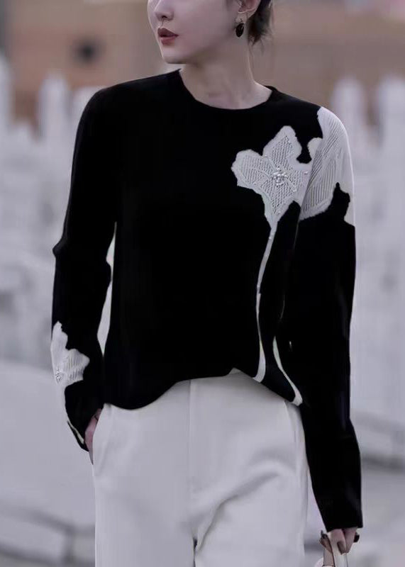 A Vintage Style Sweater with Delicate Timeless Details