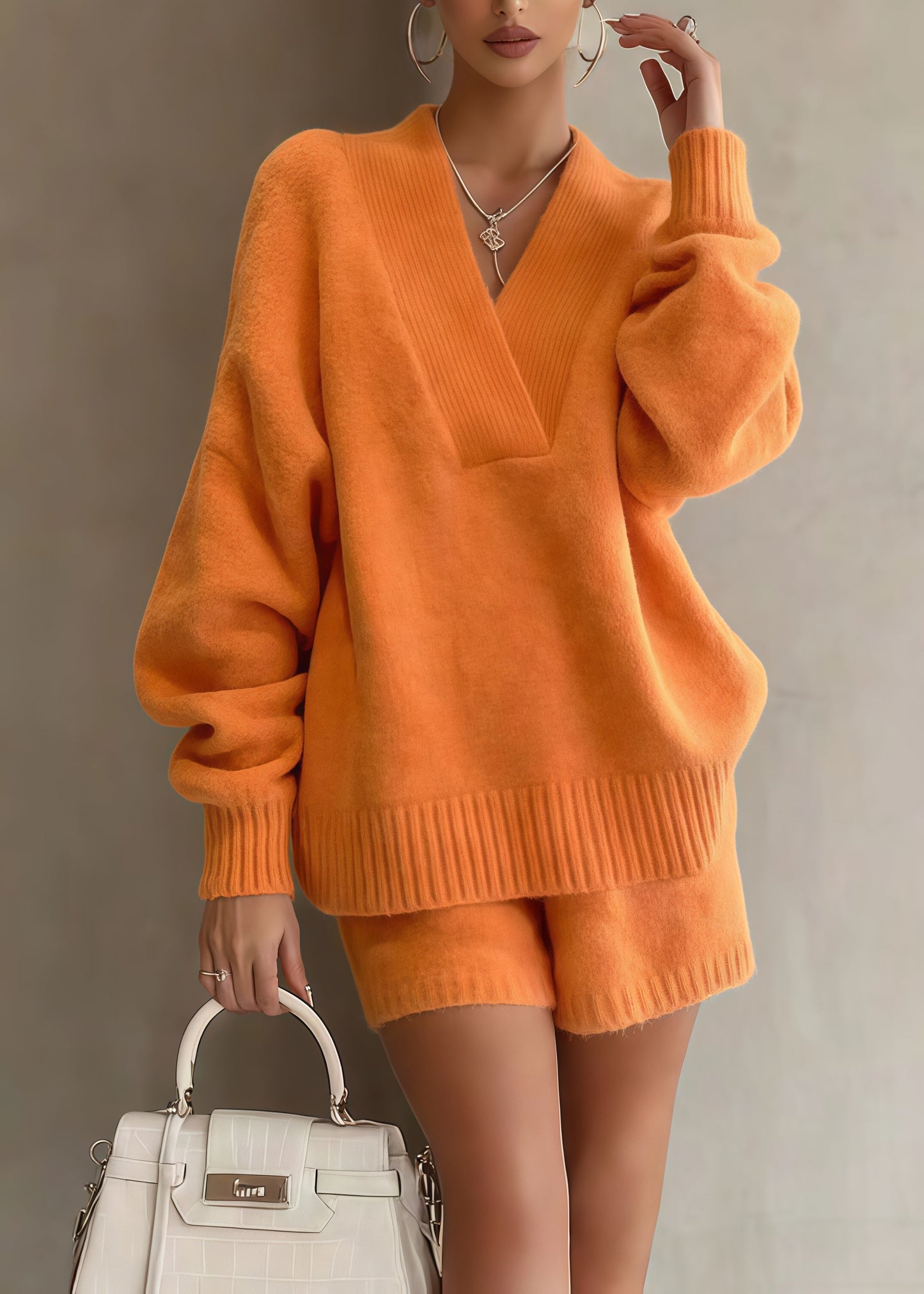 Classic Vintage Sweater with a Flattering Fit