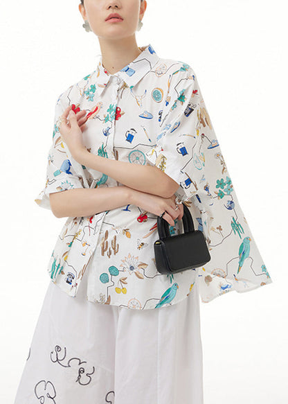 A Vintage Style Shirt with Delicate Timeless Details