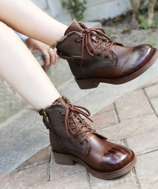 Classic Orthopedic Boots with Timeless Style