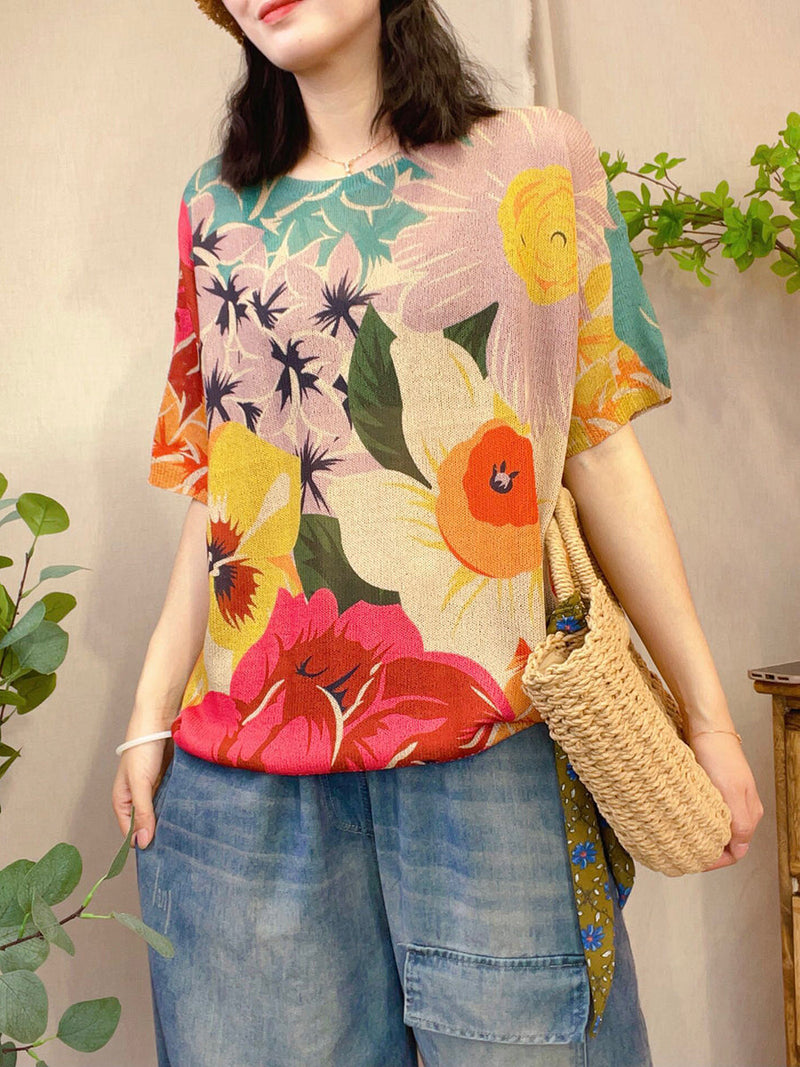 Vintage Inspired Pullover with a Contemporary Edge